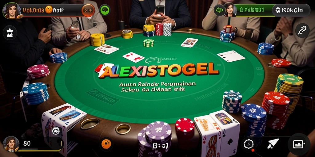 Tampilan gameplay ALEXISTOGEL yang menarik dan mengasyikkan.