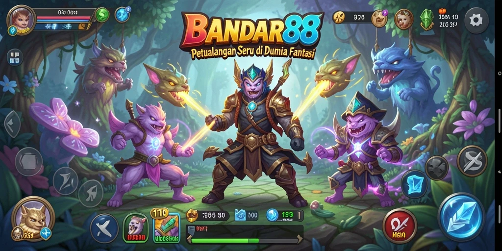 Gameplay seru dan menantang di BANDAR88.