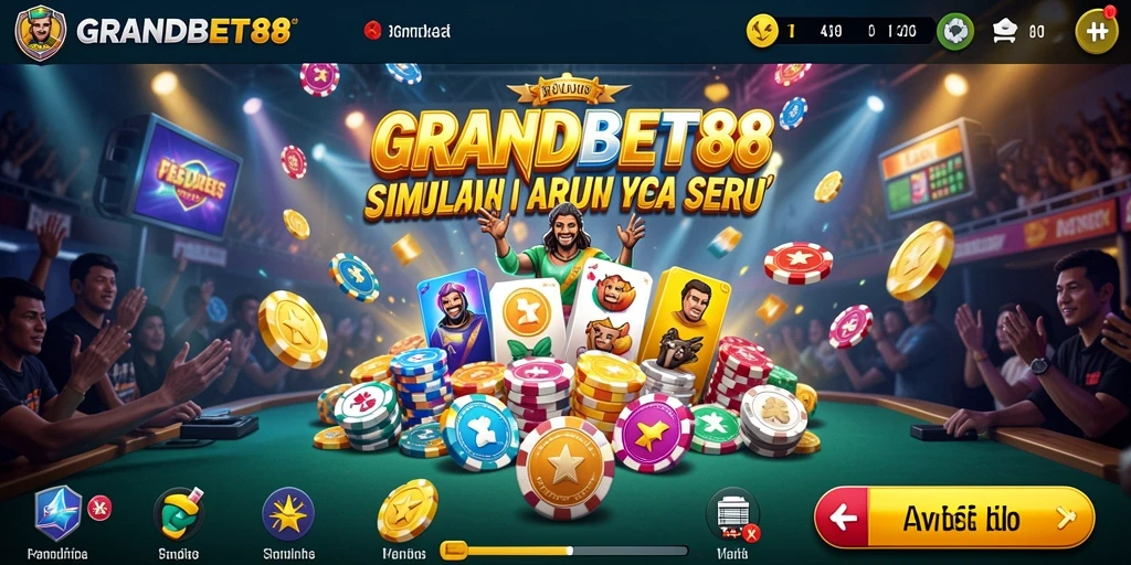 Tampilan gameplay <strong>GRANDBET88</strong> yang seru dan interaktif.