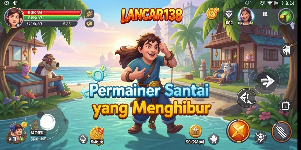Tampilan gameplay LANCAR138 yang menawan dan penuh warna.