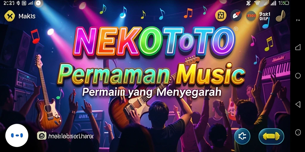 Tampilan gameplay NEKOTOTO yang menarik dan penuh warna.