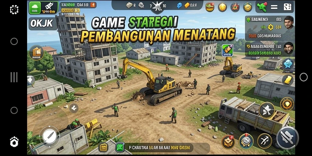 Tampilan gameplay OKJK yang memikat dan menantang.