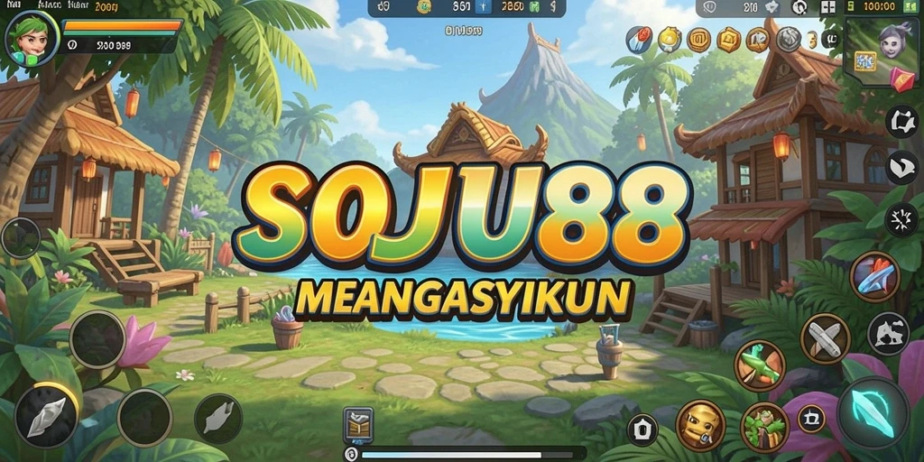 Tangkapan layar gameplay SOJU88 yang menarik dan penuh warna.