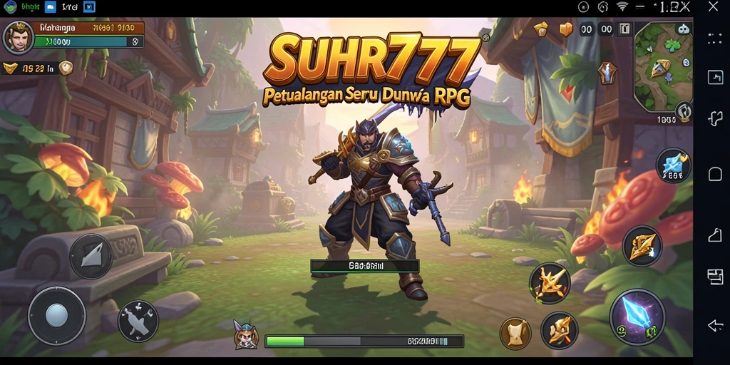 Tampilan menarik gameplay RPG SUHU777 yang penuh petualangan.